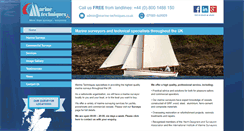 Desktop Screenshot of marine-techniques.co.uk